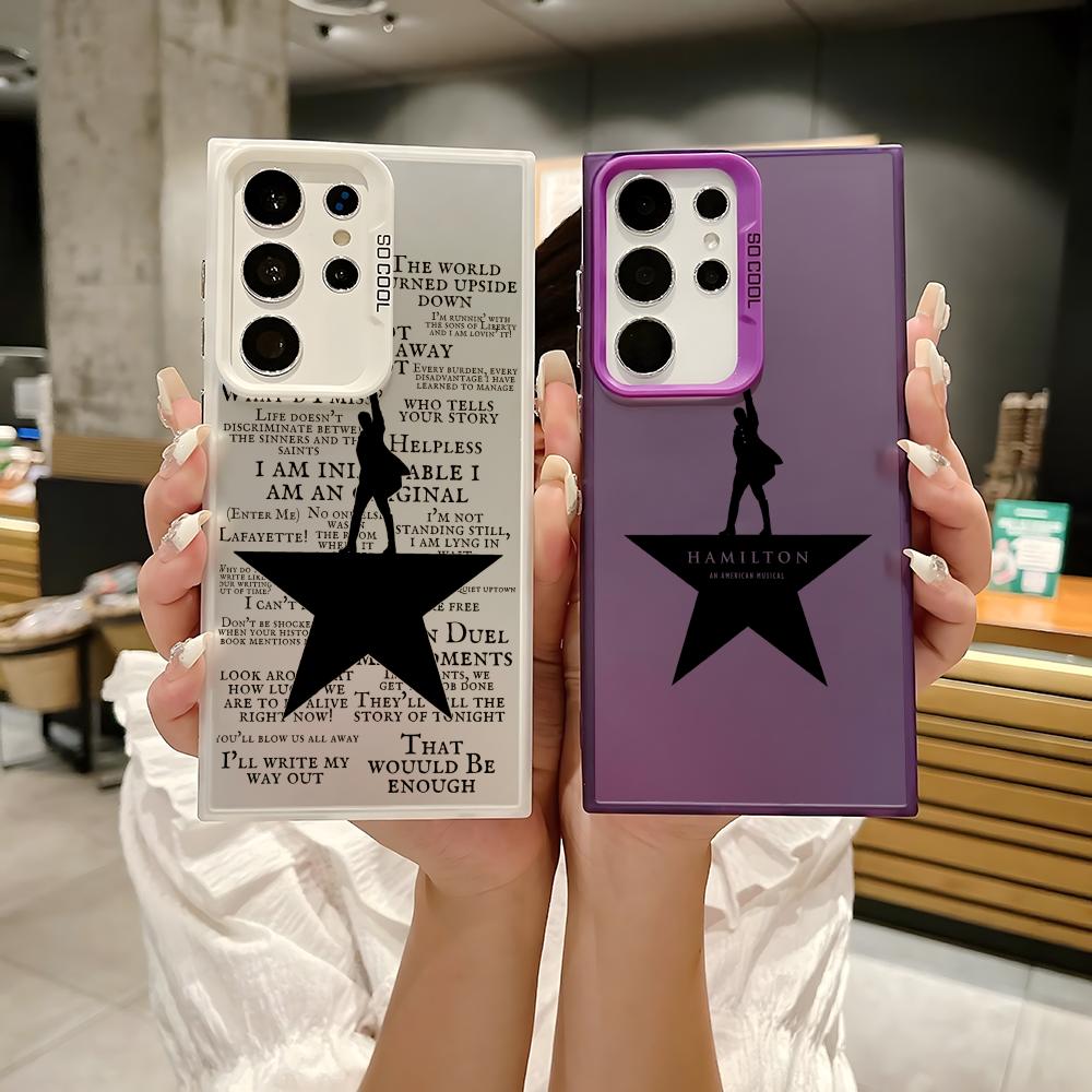 Phone Cases H&M - H-Hamilton Musical Lyrics Phone Case For