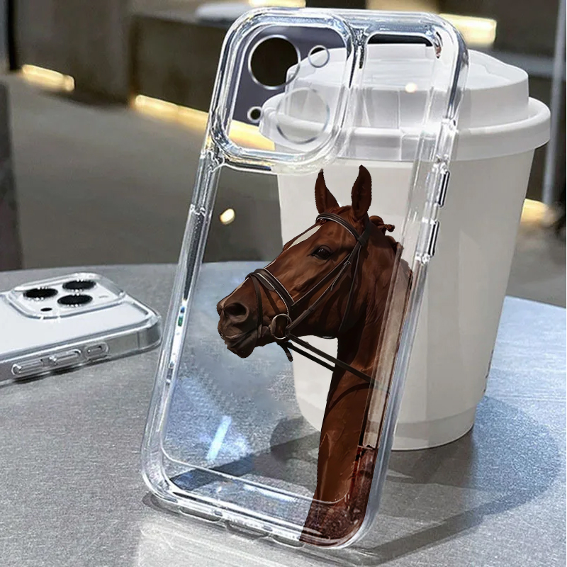 Phone Cases Like Loopy - Animal Horse Soft Phone Cover Case