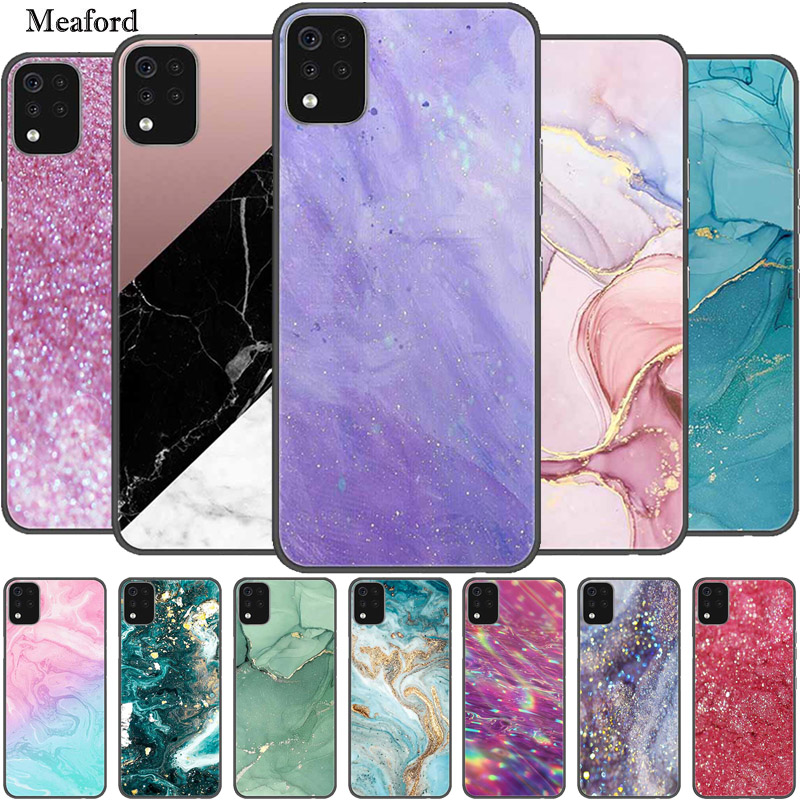 Phone Cases Uae - For LG K42 Case Marble Bumper