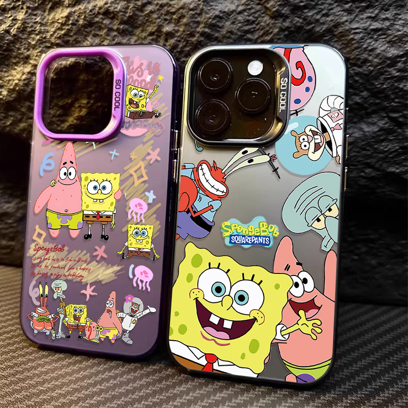 Phone Cases Galaxy S25 - SpongeBob Patrick Star Hard Case for