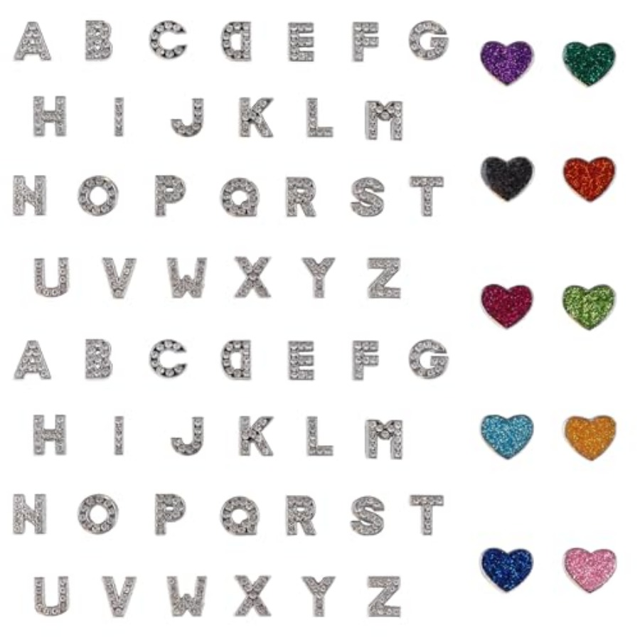 Phone Cases Nz - 52pcs A-Z Letter and 0pcs Heart