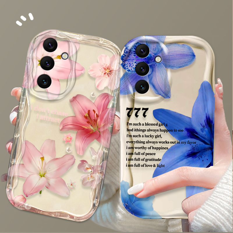 Beautiful Pink Lily Pattern Ph - Phone Cases Pink บทวิจารณ์และราคา