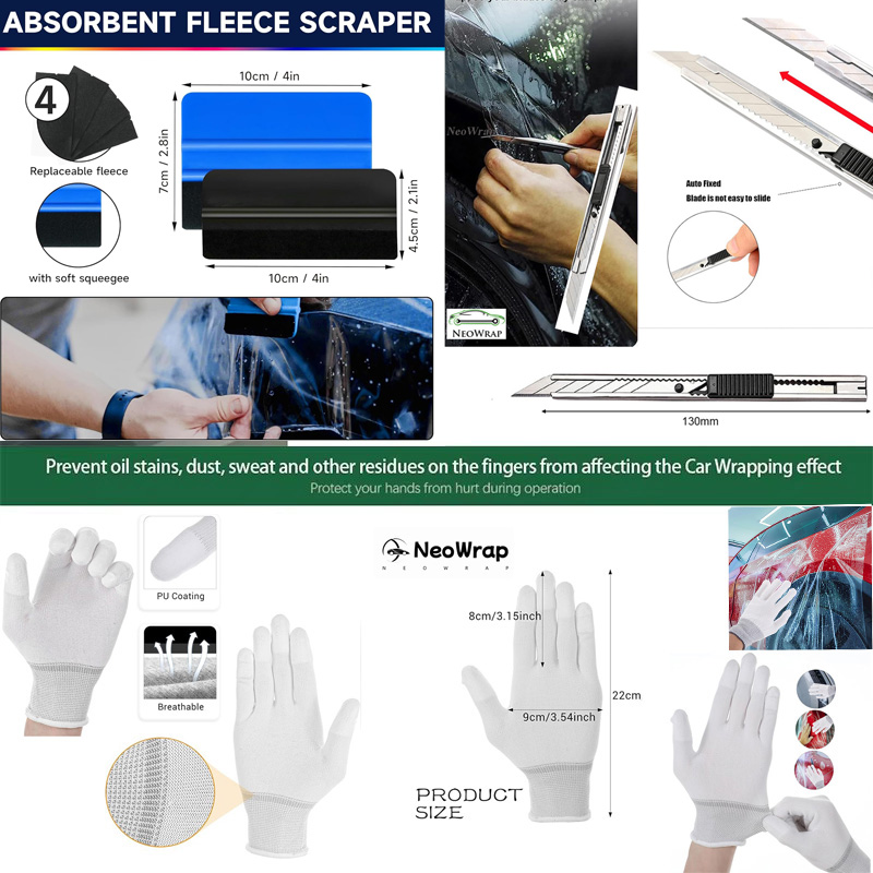 Window Tint Kit Car Wrap Tools - Phone Cases Blunt บทวิจารณ์และราคา