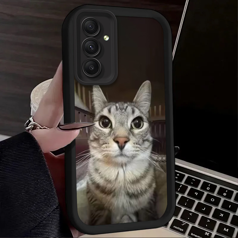 Trendy Cat Smoking Phone Case  - Phone Cases Trendy บทวิจารณ์และราคา