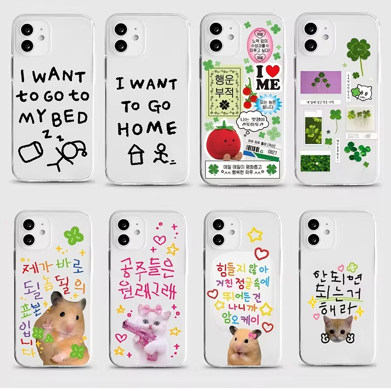 Korean Ins Cute Four Leaf Clov - Phone Cases Xr Cute บทวิจารณ์และราคา