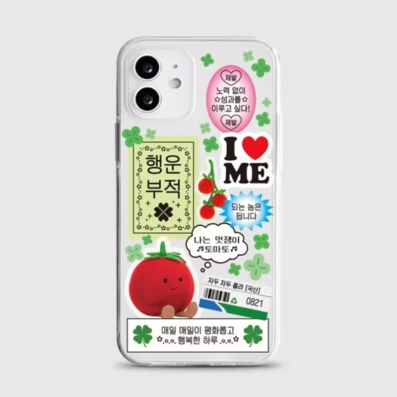 Korean Ins Cute Four Leaf Clov - Phone Cases Xr Cute บทวิจารณ์และราคา