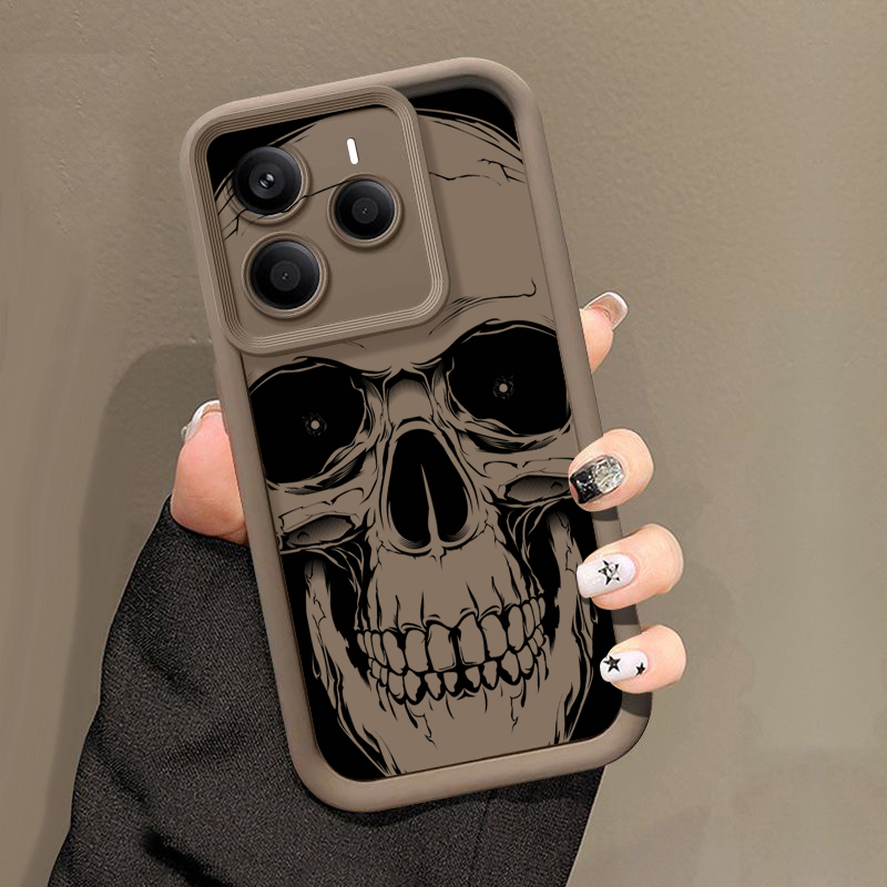 Cool Black Skull Print Phone C - Phone Cases Cool บทวิจารณ์และราคา
