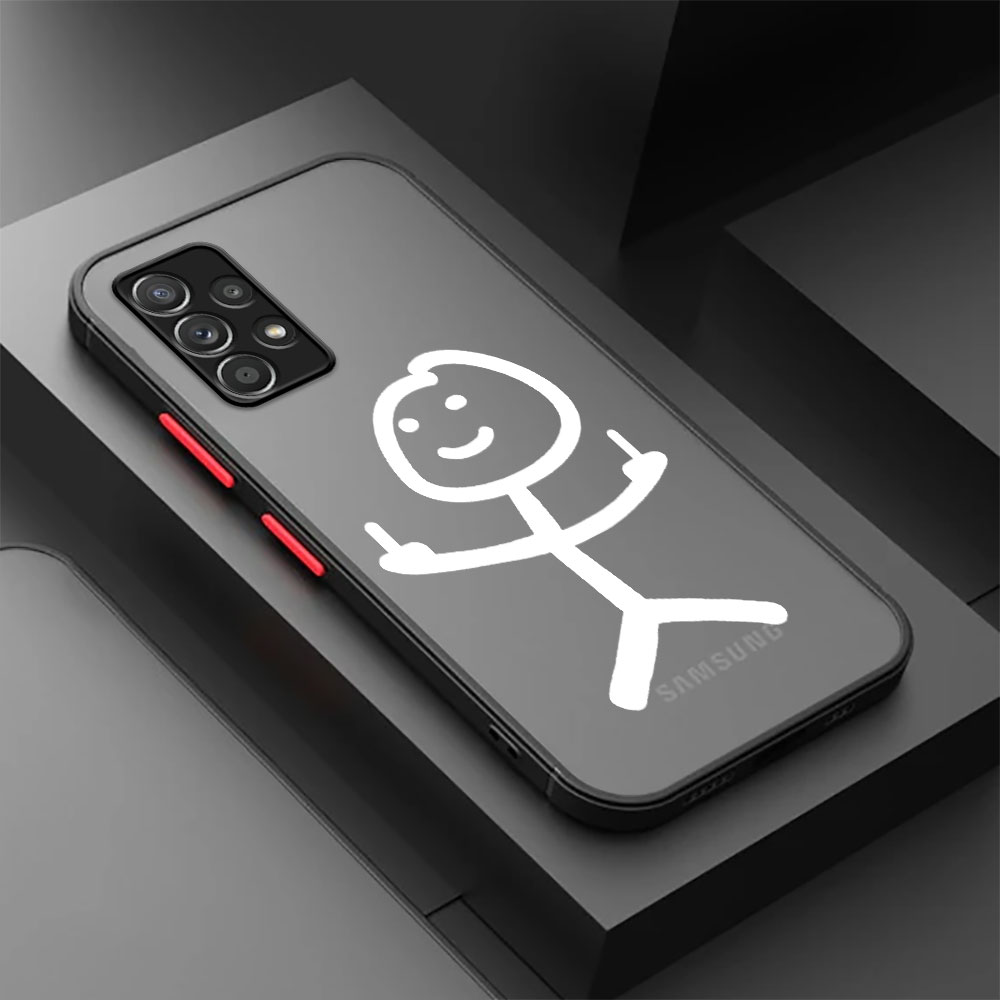 Matte Case For Samsung A52 A53 - Phone Cases Uae บทวิจารณ์และราคา