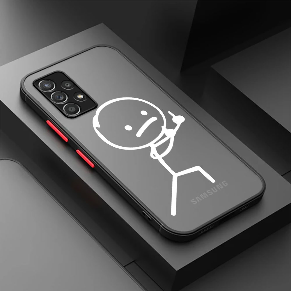 Matte Case For Samsung A52 A53 - Phone Cases Uae บทวิจารณ์และราคา