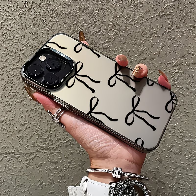 Black Bow Print Phone Case For - Phone Cases Xr บทวิจารณ์และราคา