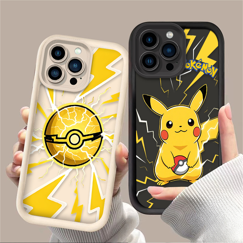 Cartoon Cute P-Pokemon Pikachu - Phone Cases Xr Cute บทวิจารณ์และราคา