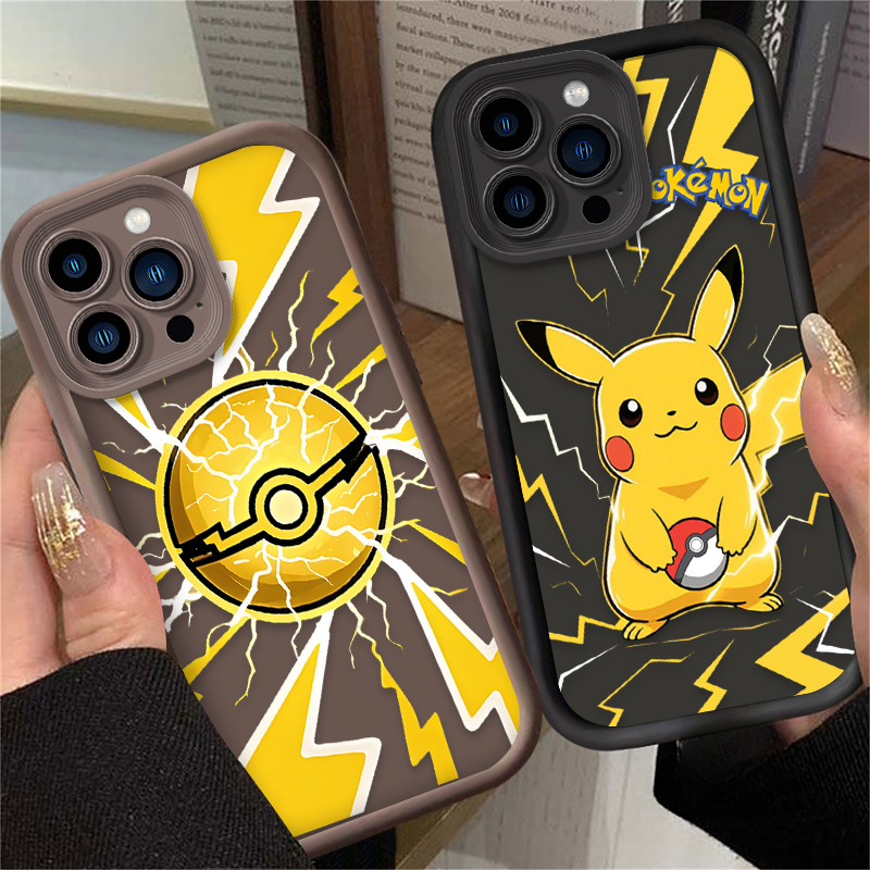 Cartoon Cute P-Pokemon Pikachu - Phone Cases Xr Cute บทวิจารณ์และราคา