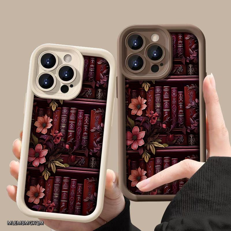 Book Flower Trendy Pattern Pho - Phone Cases Trendy บทวิจารณ์และราคา