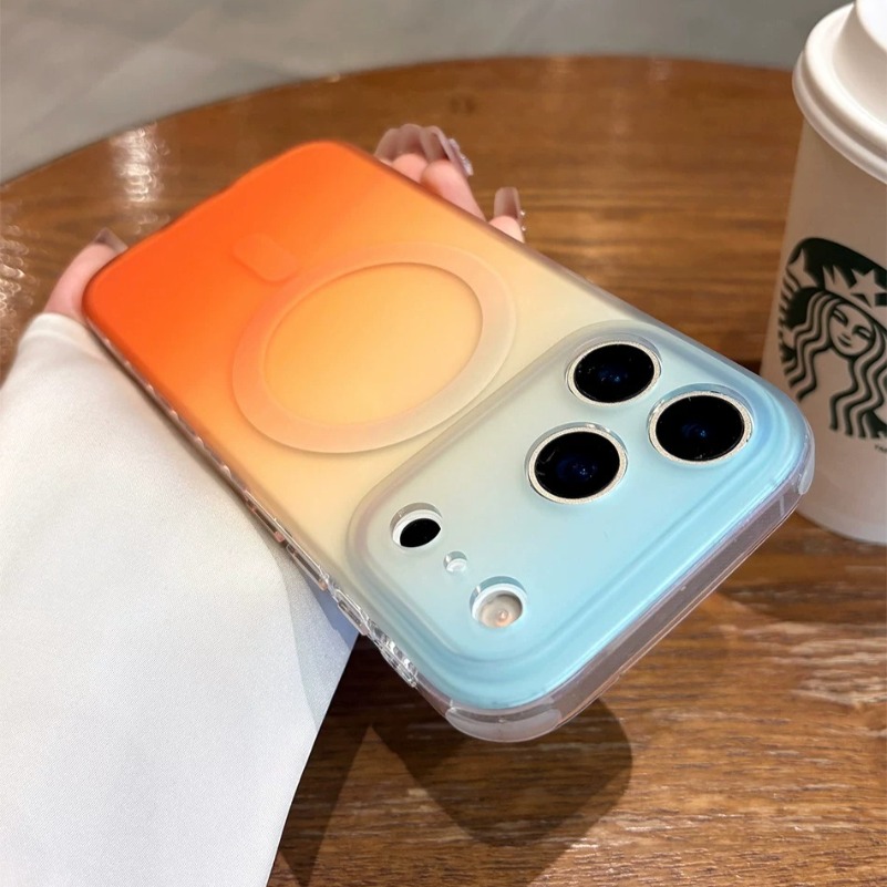 Luxury Slim Matte Gradient Col - Gradient Color Case บทวิจารณ์และราคา