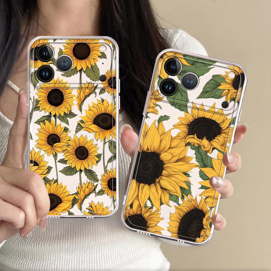 Cute Sunflower Pattern Case fo - Phone Cases Xr Cute บทวิจารณ์และราคา