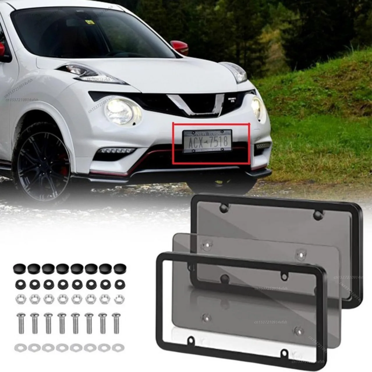 Tinted License Plate Protector - Phone Cases Blunt บทวิจารณ์และราคา