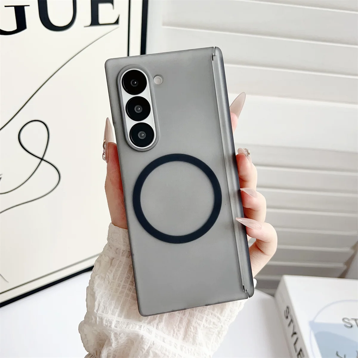 Magnetic Phone Case Frosted Tr - Matte Frosted Case บทวิจารณ์และราคา