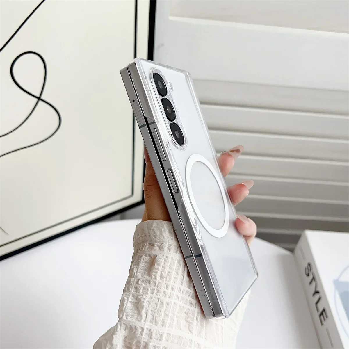 Magnetic Phone Case Frosted Tr - Matte Frosted Case บทวิจารณ์และราคา