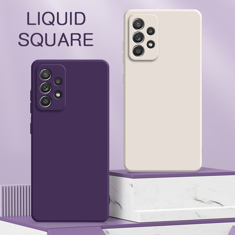 Original Square Liquid Silicon - Phone Cases Uae บทวิจารณ์และราคา