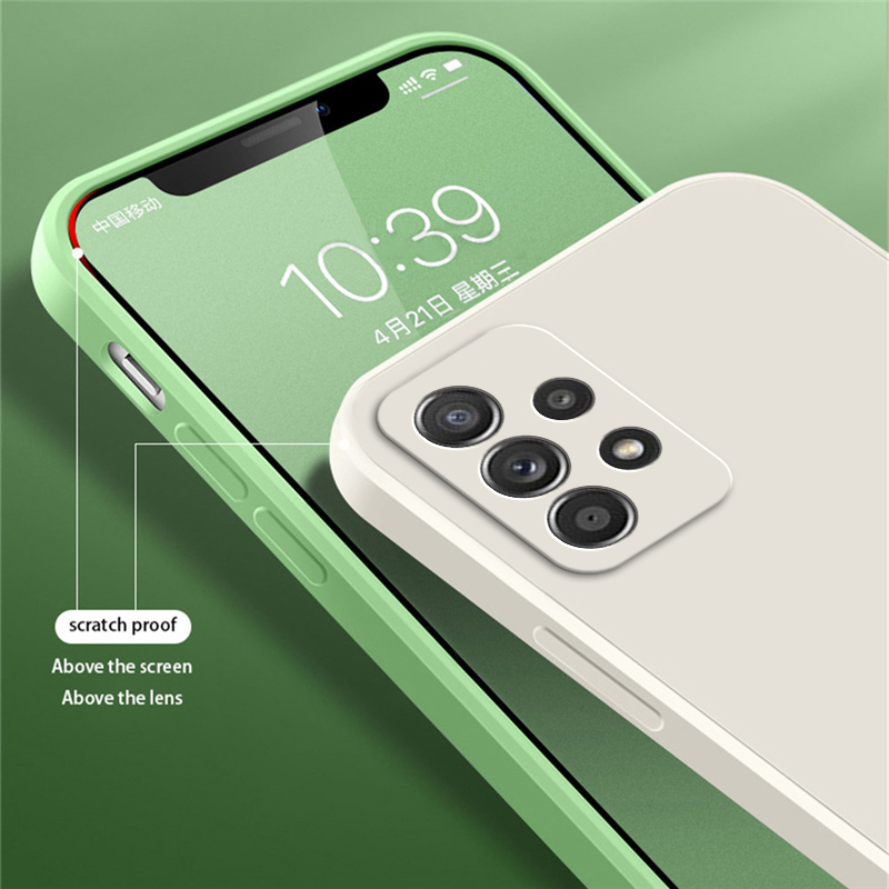 Original Square Liquid Silicon - Phone Cases Uae บทวิจารณ์และราคา