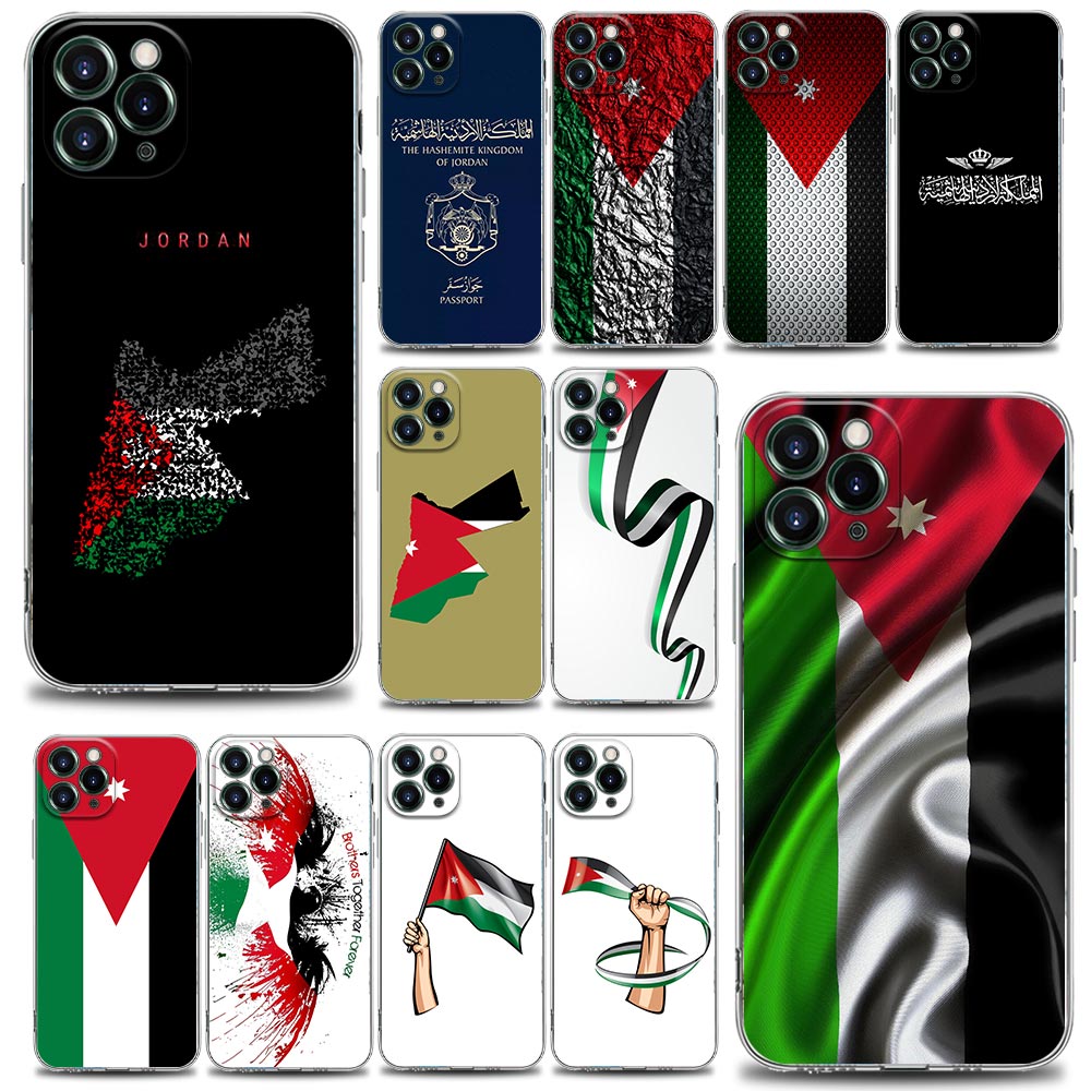 Jordan Passport Flag Map Clear - Phone Cases Jordan บทวิจารณ์และราคา