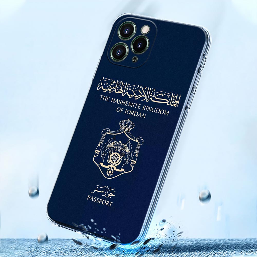 Jordan Passport Flag Map Clear - Phone Cases Jordan บทวิจารณ์และราคา