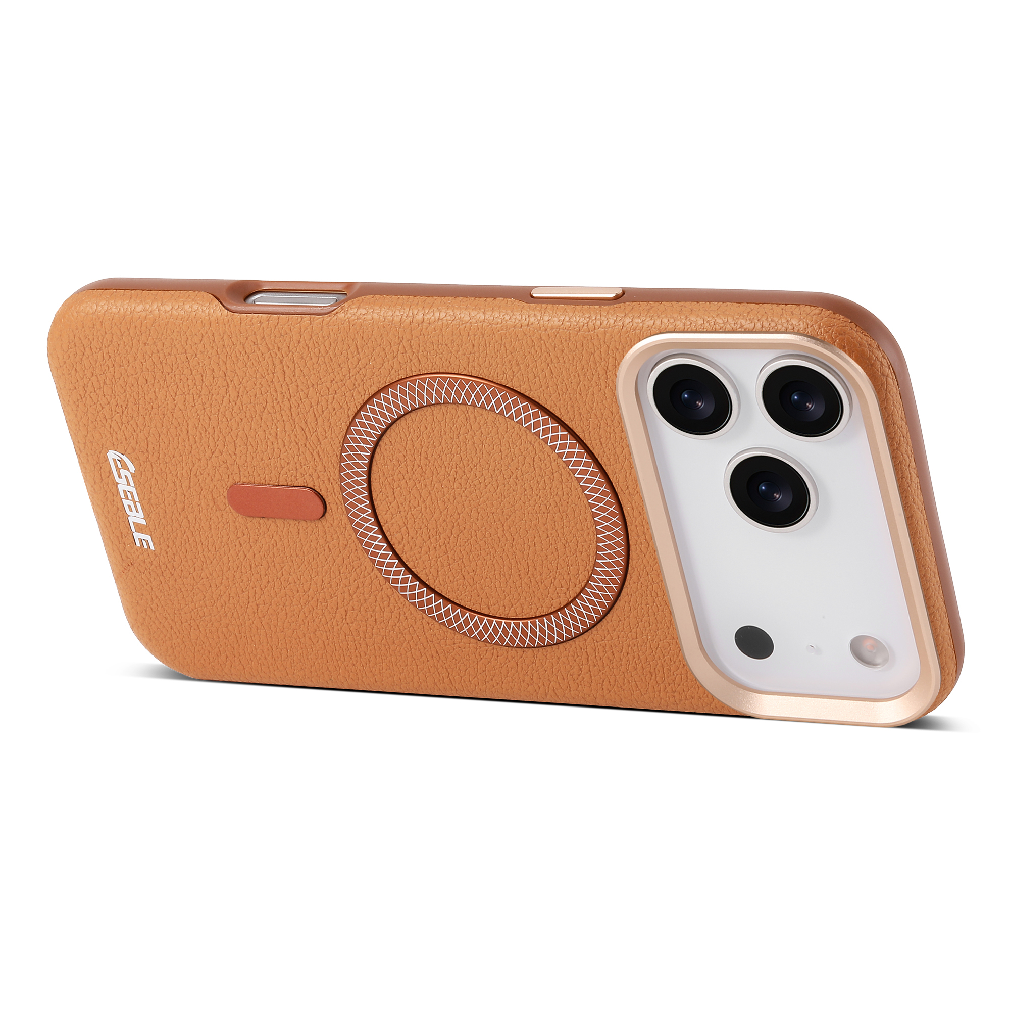 Luxury Faux Leather Phone Case - Matte Frosted Case บทวิจารณ์และราคา