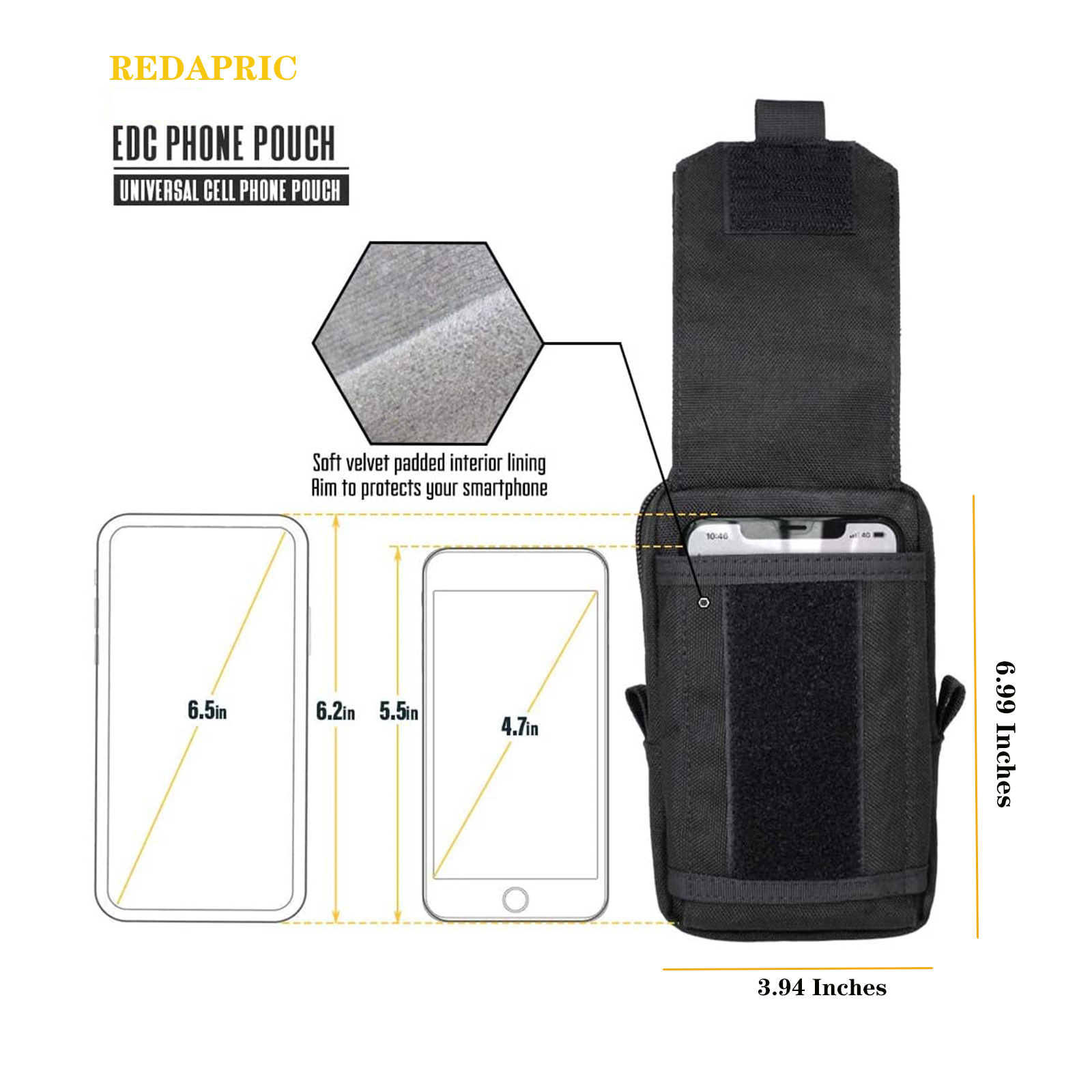 Tactical Molle Pouch Waist Bag - Phone Cases Men บทวิจารณ์และราคา