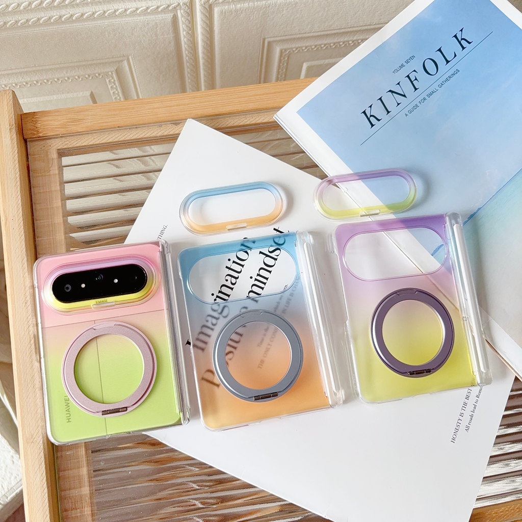 Fashion Simple Transparent Col - Gradient Color Case บทวิจารณ์และราคา