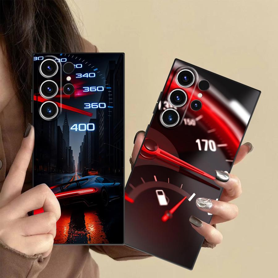 Red Car Gauge Case for Samsung - Phone Cases Galaxy S25 บทวิจารณ์และราคา