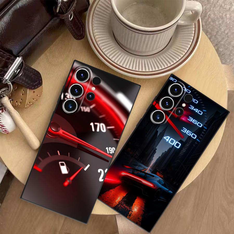 Red Car Gauge Case for Samsung - Phone Cases Galaxy S25 บทวิจารณ์และราคา