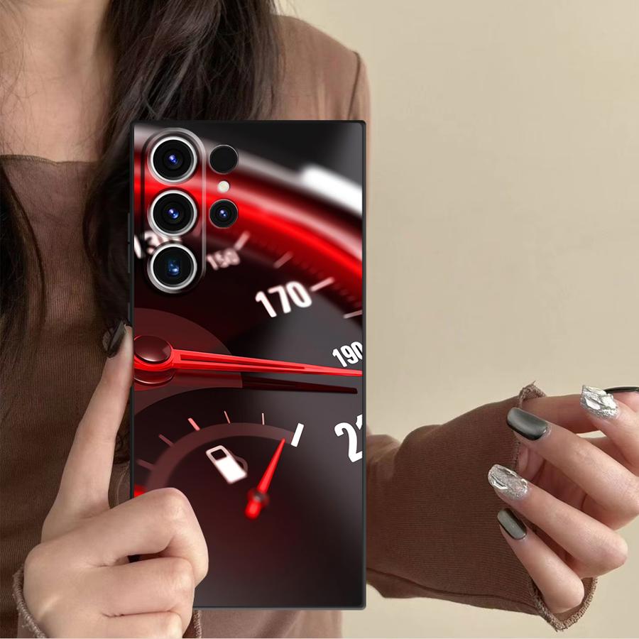 Red Car Gauge Case for Samsung - Phone Cases Galaxy S25 บทวิจารณ์และราคา
