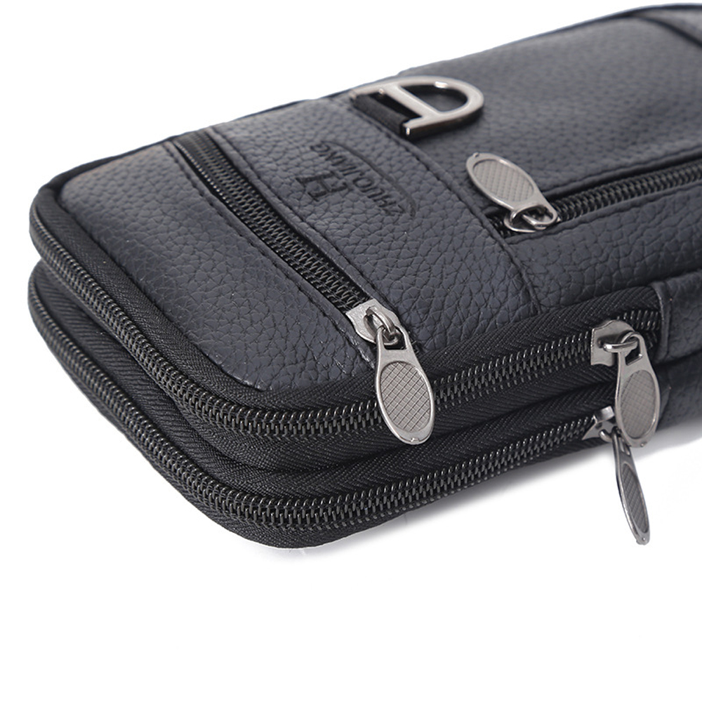 Men Waist Bag Mobile Phone Bag - Phone Cases Men บทวิจารณ์และราคา