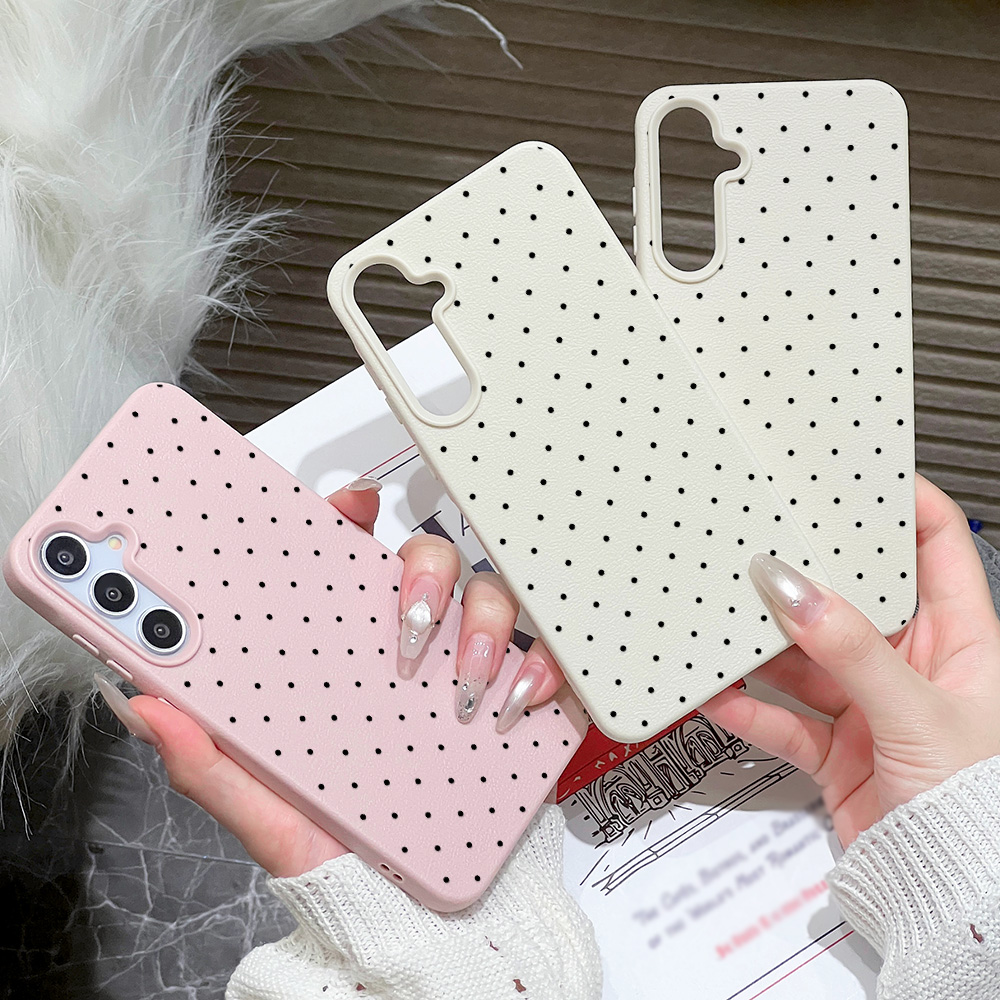 Ins Polka Dots Phone Case For  - Phone Cases Galaxy S25 บทวิจารณ์และราคา