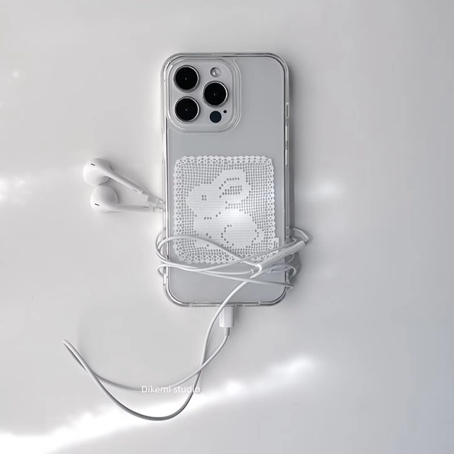 Korean Ins White Lace Pattern  - Phone Cases Xr Cute บทวิจารณ์และราคา