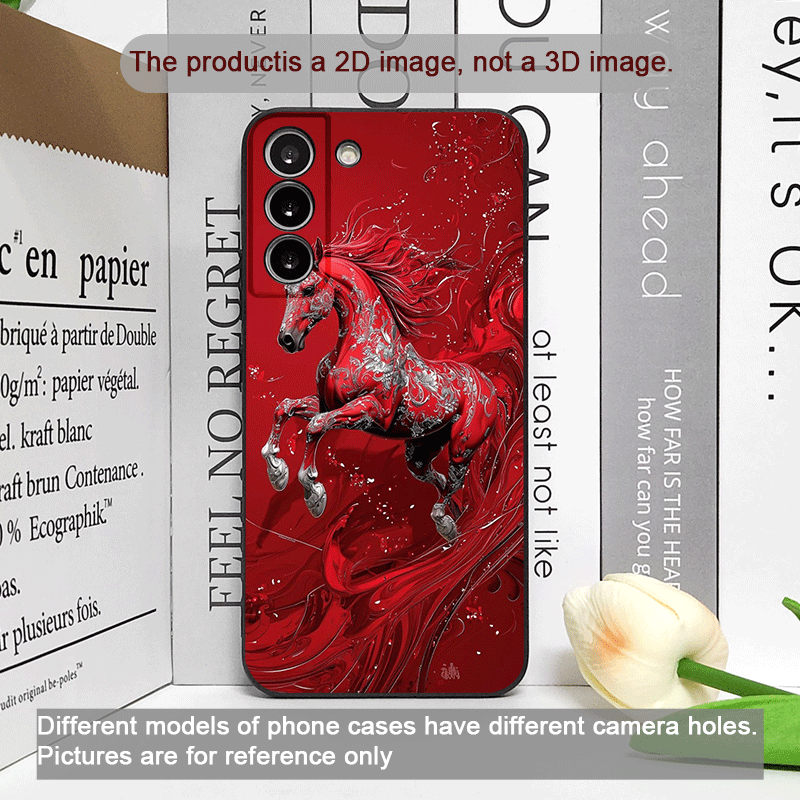 Fashion Chinese-Style Red Hors - Phone Cases Trendy บทวิจารณ์และราคา