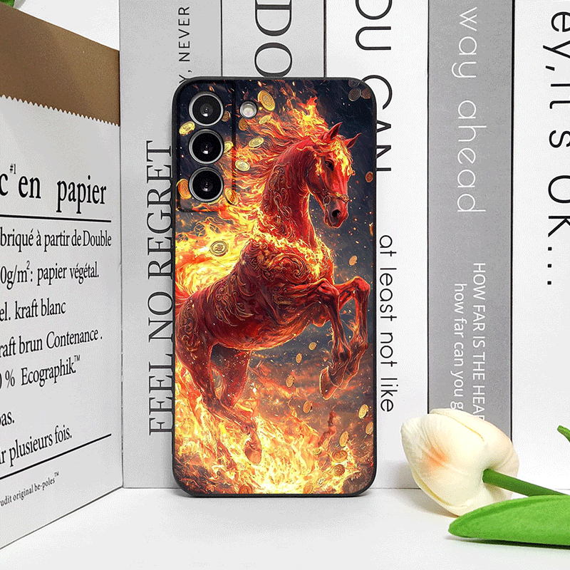 Fashion Chinese-Style Red Hors - Phone Cases Trendy บทวิจารณ์และราคา