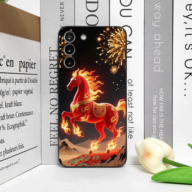Fashion Chinese-Style Red Hors - Phone Cases Trendy บทวิจารณ์และราคา