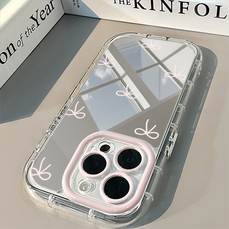 INS Korean Simple Blue Pink Bo - Phone Cases Xr Cute บทวิจารณ์และราคา