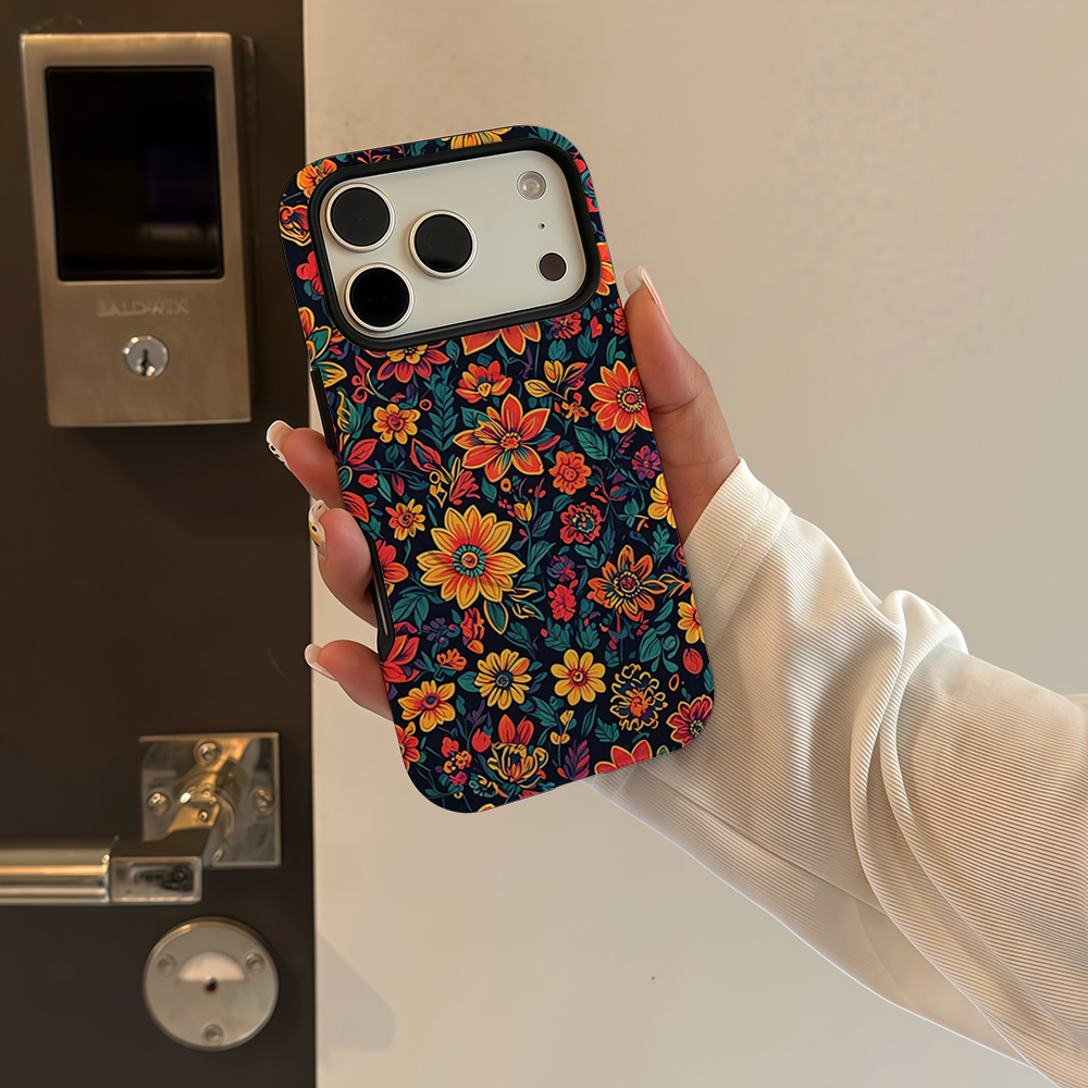 Boho Floral Phone Case For Mag - Phone Cases Magnetic บทวิจารณ์และราคา