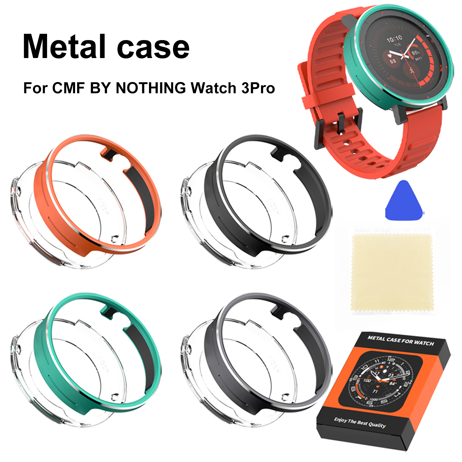 Watch Bezel Protective Case An - Phone Cases Android บทวิจารณ์และราคา