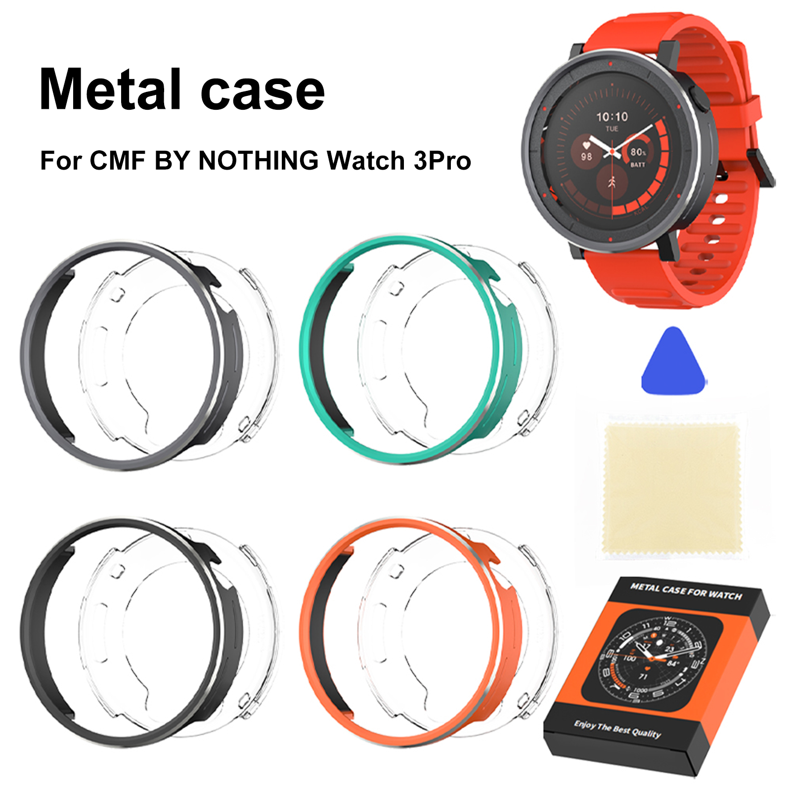 Watch Bezel Protective Case An - Phone Cases Android บทวิจารณ์และราคา