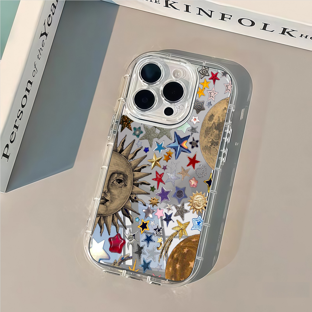 Celestial Gold Glitter Mirror  - Phone Cases Like Loopy บทวิจารณ์และราคา