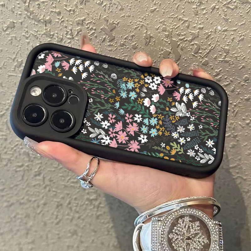 Pink High-bamboo Floral Patter - Phone Cases Pink บทวิจารณ์และราคา