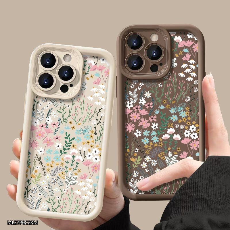 Pink High-bamboo Floral Patter - Phone Cases Pink บทวิจารณ์และราคา