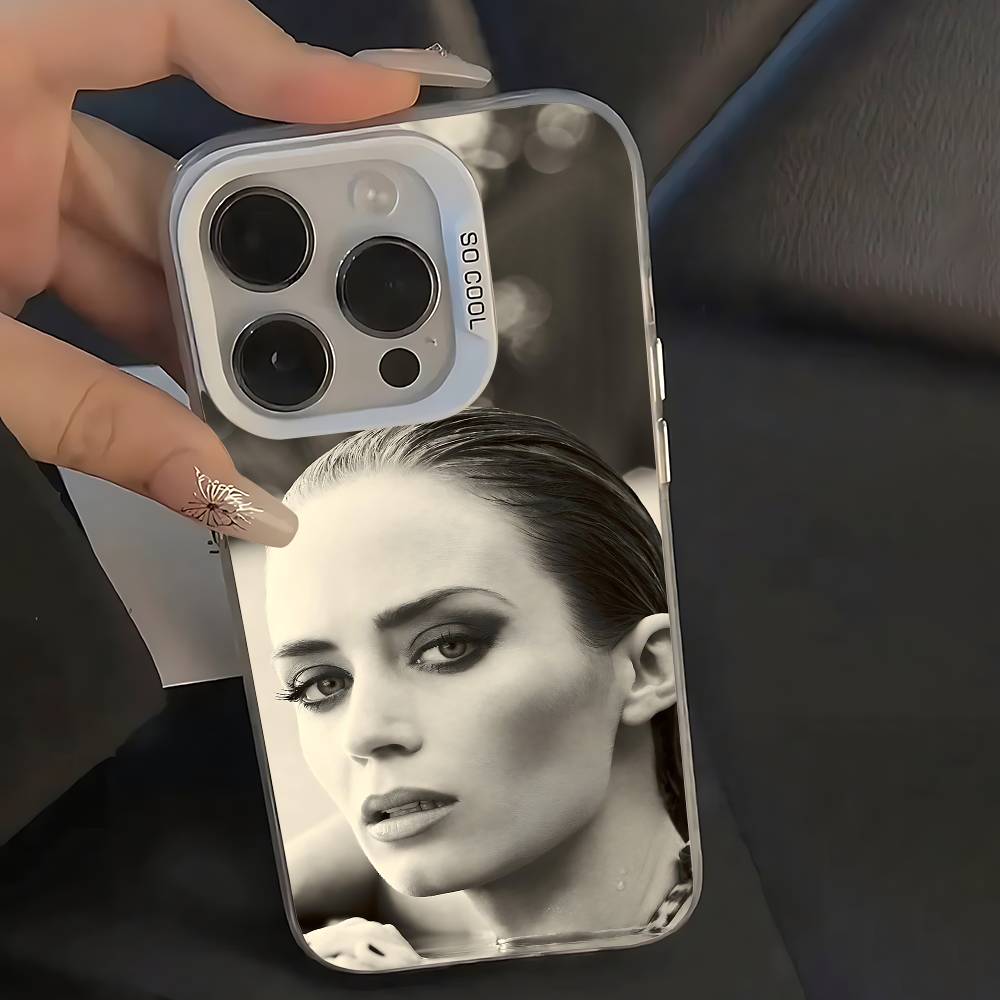 Singer E-Emily B-Blunt Phone C - Phone Cases Blunt บทวิจารณ์และราคา