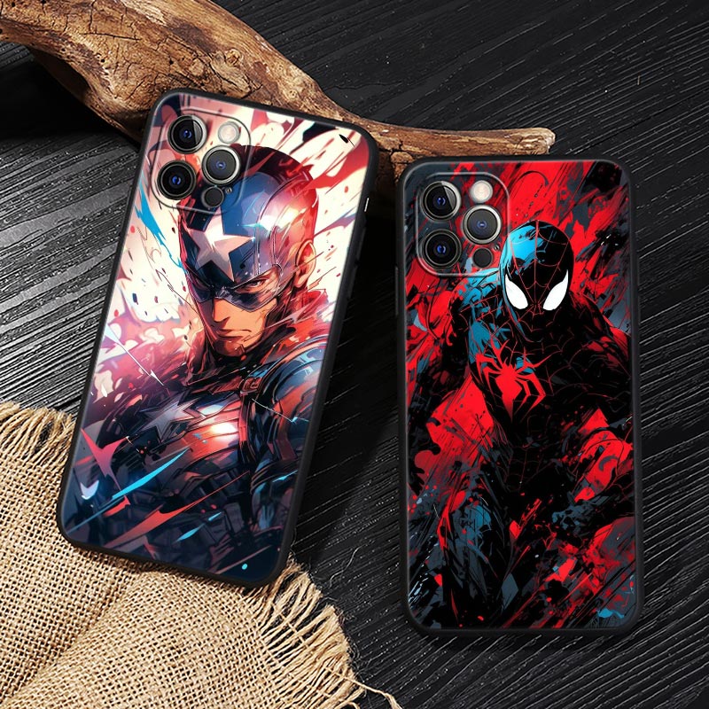 Marvel Heroes Case For iPhone  - Phone Cases For Iphone 13 บทวิจารณ์และราคา