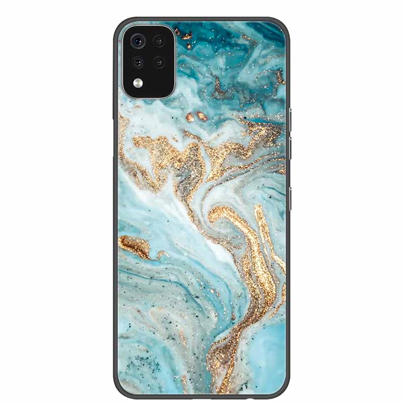 For LG K42 Case Marble Bumper  - Phone Cases Uae บทวิจารณ์และราคา