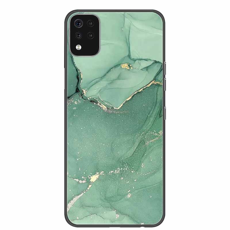 For LG K42 Case Marble Bumper  - Phone Cases Uae บทวิจารณ์และราคา