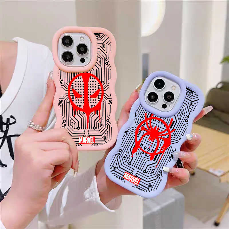 Marvel Deadpool Spider-Man Mil - Phone Cases Men บทวิจารณ์และราคา